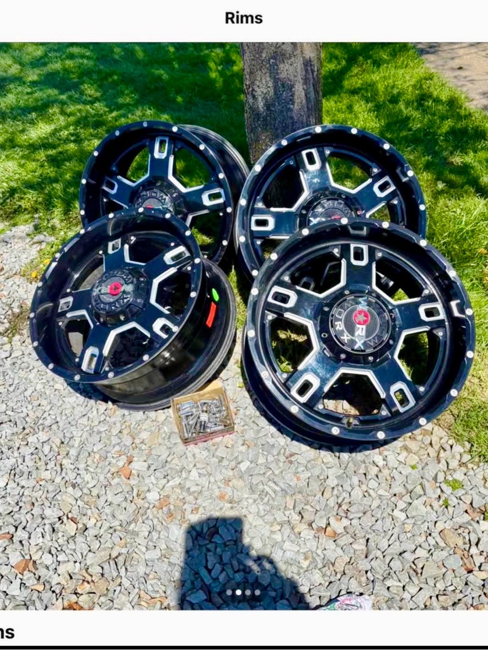 LIKE NEW ALLOY RIMS WORX